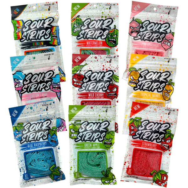 Sour Strips Gummy for sale in stock , Buy Sour Strips gummy online , Buy mushroom and edibles now in stock at good prices , Buy edibles online