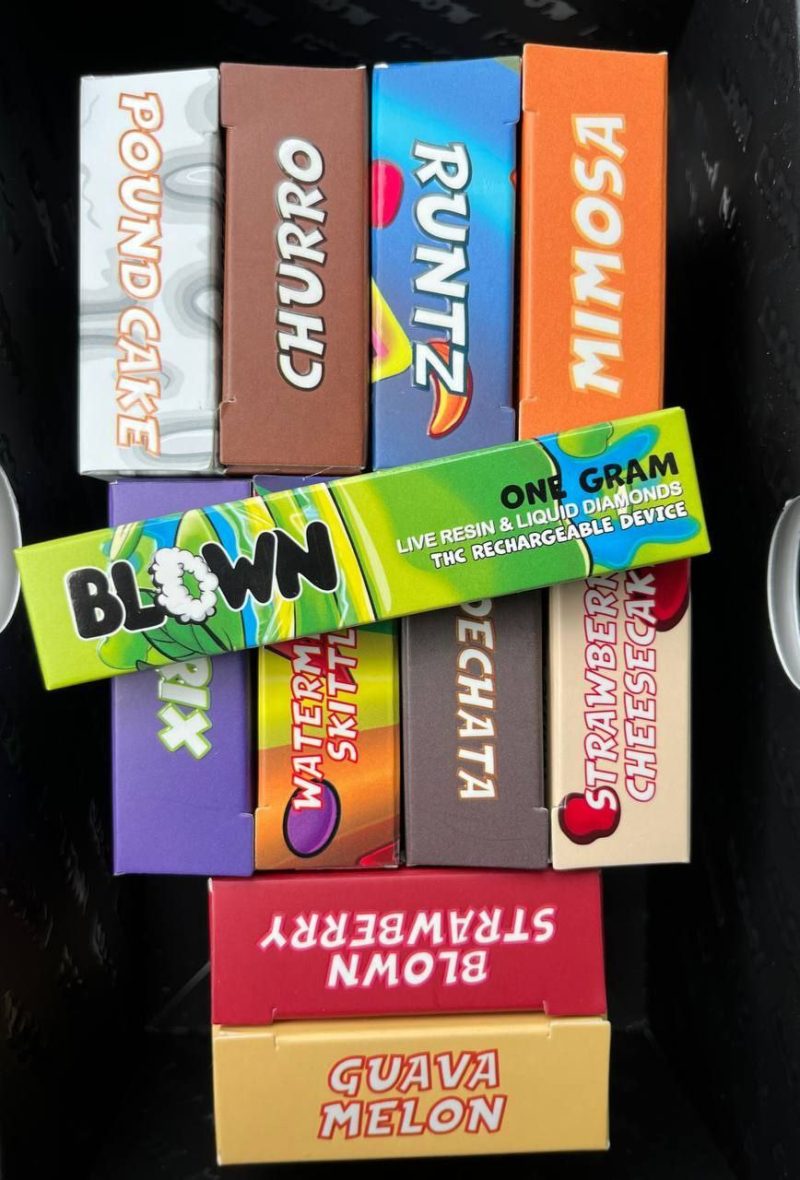 blown disposable available in stock now at affordable prices, buy micro diamonds wax online, polkadot dispo in stock now, buy camino gummies delivery