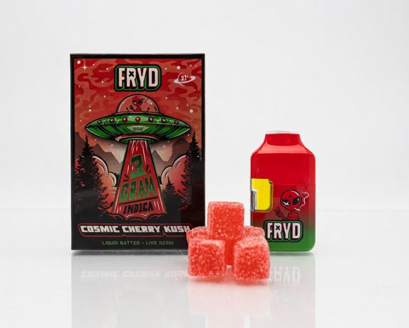 Fryd  Gummies  – Cosmic Cherry kush (HYBRID)