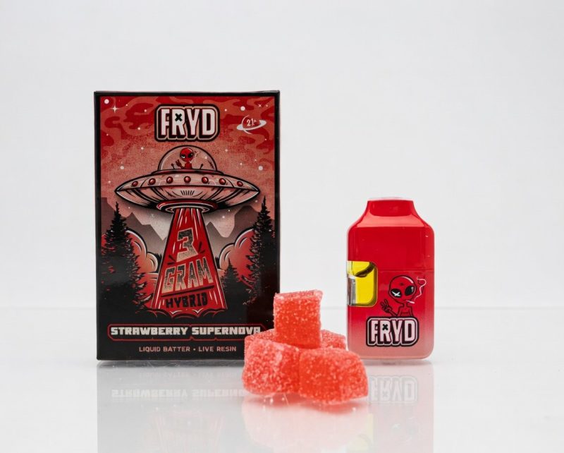 Fryd  Gummies  – Strawberry Supernova (HYBRID)