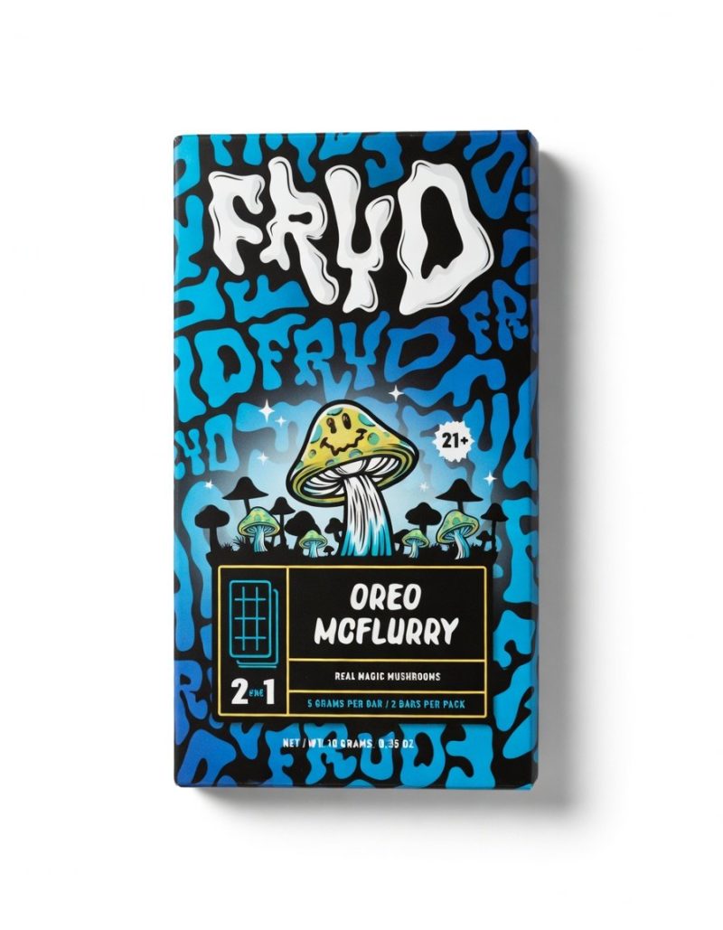 Fryd Mushroom Bars Oreo McFlurry
