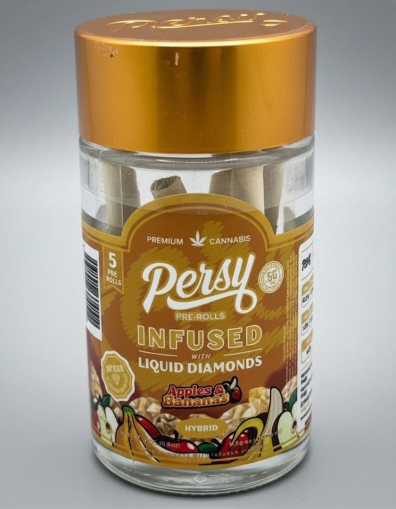 Persy Mini Pre Rolls Apples & Bananas Flavor
