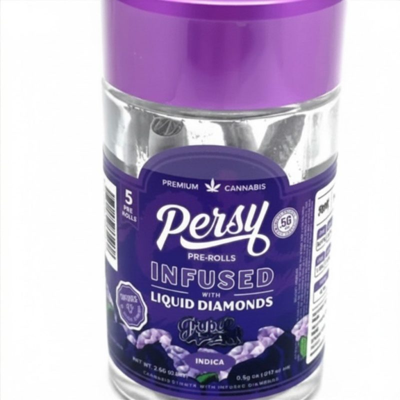 Persy Mini Pre Rolls Grape Ape Flavor
